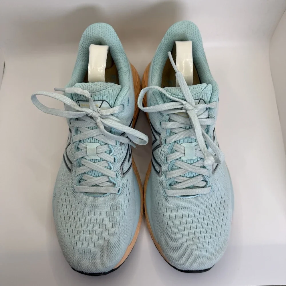 New Balance Women's‎ Fresh Foam 880v11 Running Shoes Pale Blue Mango Size 10